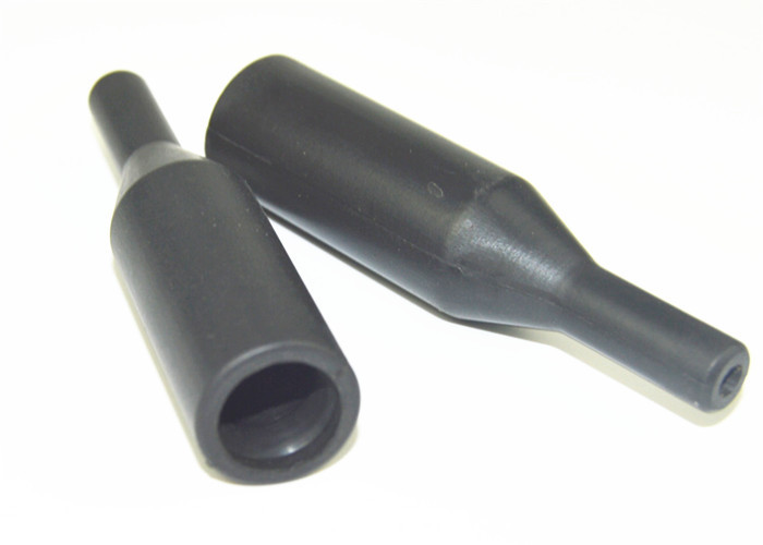 Black NBR Heat Resistant Wire Tubing Wire Protector Rubber Boot Cable Gland Shroud Accept Custom
