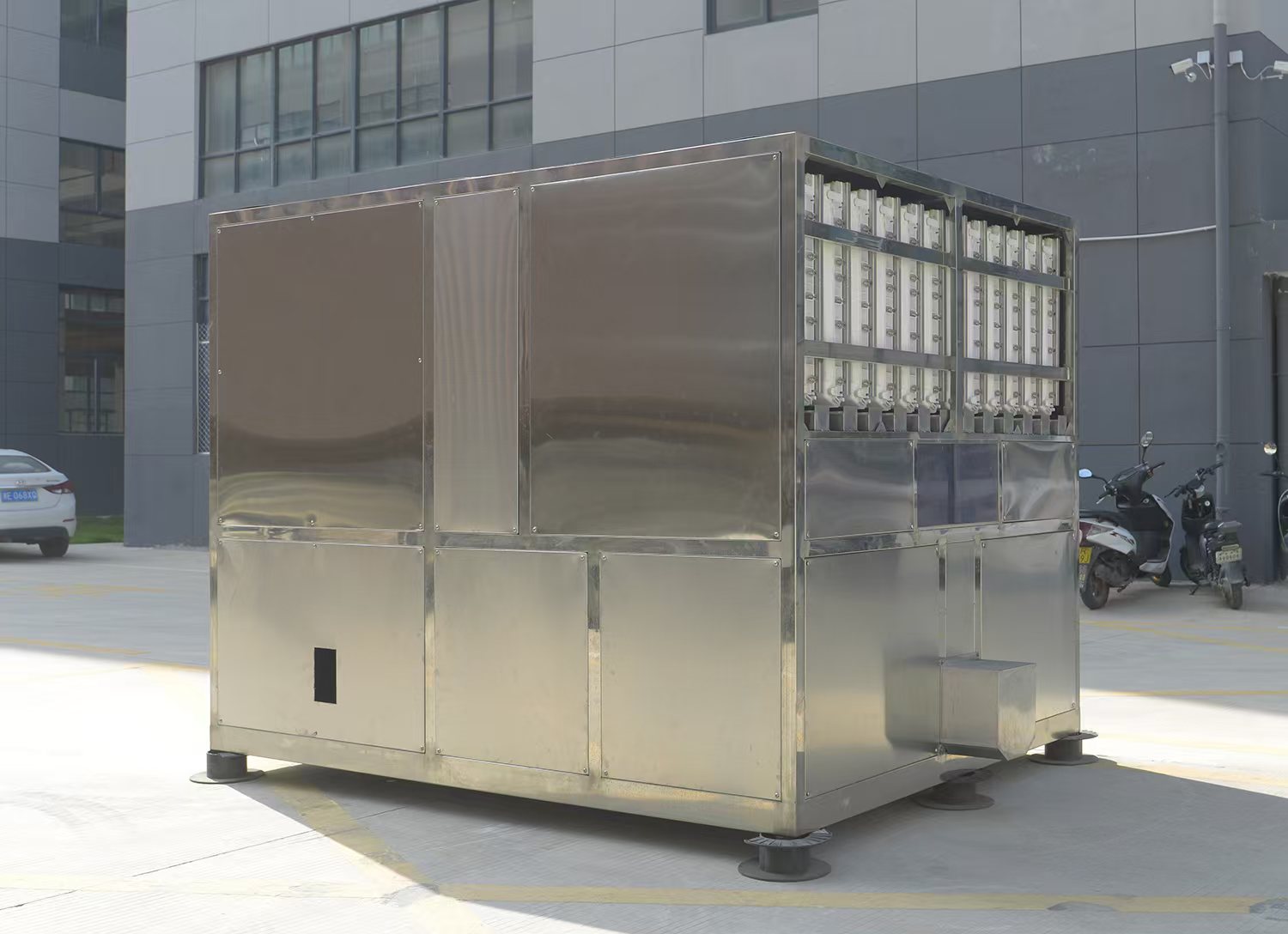 Commercial Industrial Ice Making Machine for Business Sale 2960x1182x1190 mm 5 Tons 5000kg Big Ice Cube Block Maker