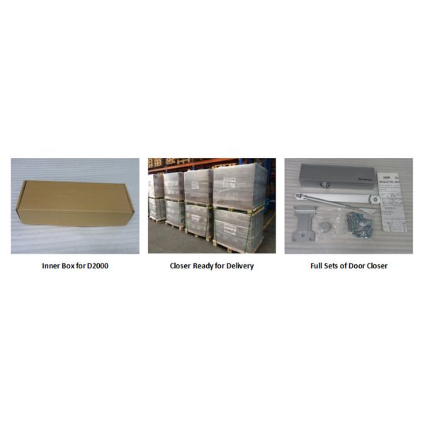 Size Adjustable Automatic Sliding Door Closer Euro Design 2 hours Fire Rated