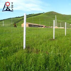 China Farm Grassland Fence With Fence Posts Galvanized High Tensile Wire Fence wholesale