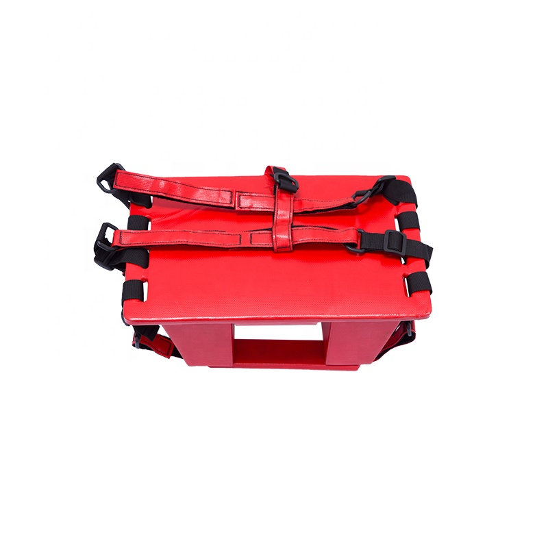 Collapsible Ems Spine Board Backboard Stretcher With Head Immobilizer First Aid Equipment Supplies