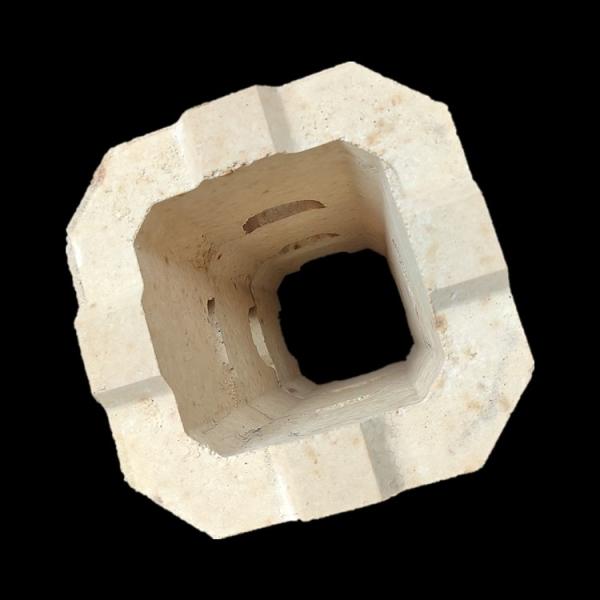 Quality AZS High Alumina Zircon Sand Silica Refractory Brick For Float Glass Kiln CrO Content % 0 for sale