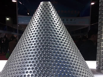 Stainless Steel Polishing Wire Mesh Filters Woven With Perforated Support