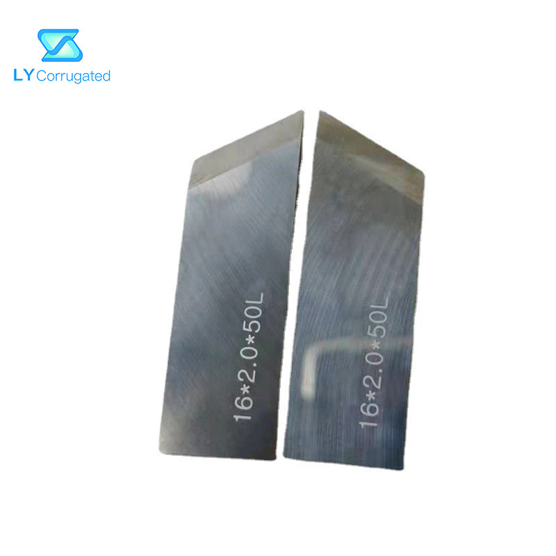 TC Tungsten Carbide Slotting Knife HSS Slotting Blade For Corrugated Carton Machine