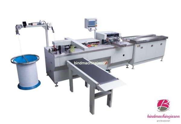 Automatic spiral binding machine PBS420 with hole punching and coil lock