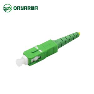 China GR326 Single Mode Fiber SC Connector 3.0mm Simplex Duplex 33mm Square Boot on sale