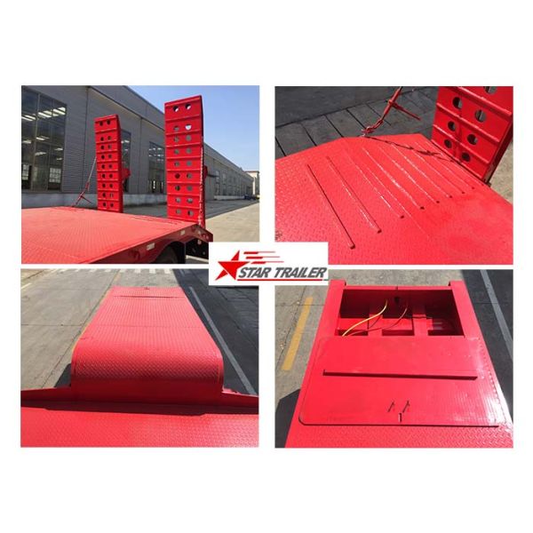High Capacity Extendable Semi Trailer Transport Container Within Container Terminal