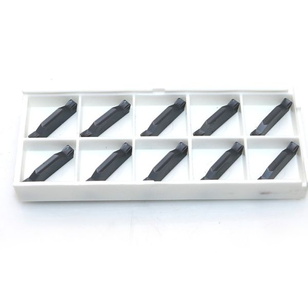 TDC3 Carbide Parting Tool Inserts , Carbide Grooving Tools PVD CVD Coating