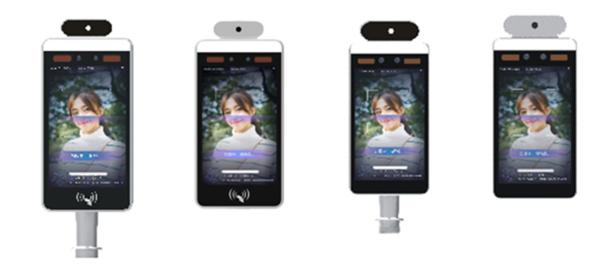 Quality Thermal Camera Android 7 Inch Face Recognition Thermometer for sale