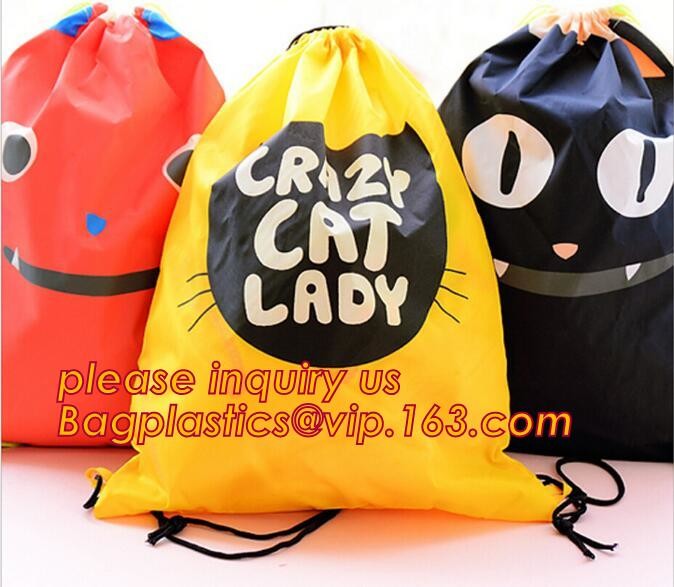 Cheap Digital Printing 100D Polyester Bag 30x45cm Any Logo Custom Drawstring Backpack,Waterpoof Most Popular Hot sale Pr