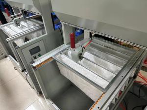 China Adjustable Thickness Customizable Filter Media Air Filter Frame Machine 2.2kW wholesale