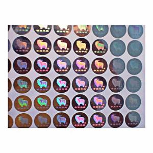 China Anti Counterfeiting Gloss Lamination Authentic Hologram Stickers wholesale