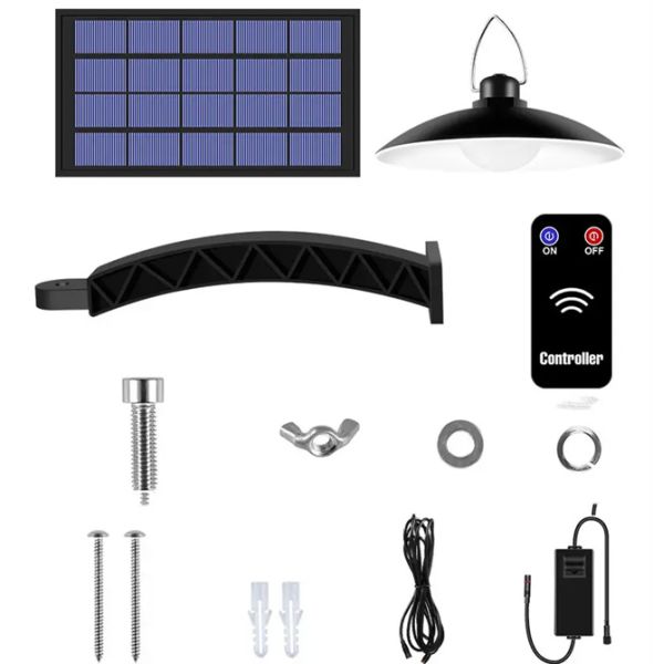 Intelligent 5v Metal Solar Led Chandelier For Indoor And Outdoor Lighting