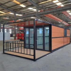 China Removable Anti Rust Fireproof Prefab Container House Foldable Easy Assembled wholesale