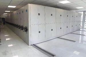 Modern Mobile Hanging File Kd Compact Shelving System Assembled Structure