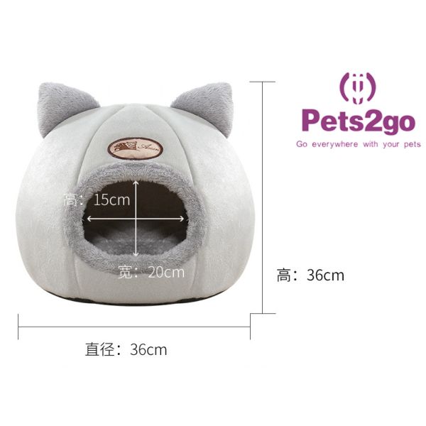 Cat House Shaped Hand Wash 40*40CM Pet Bed Mat