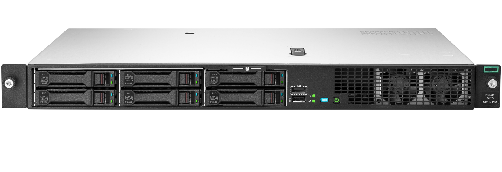 HPE ProLiant DL20 Gen10 Plus Server with BCM5720 Ethernet 1Gb 2-port BASE-T Adapter 128 GB