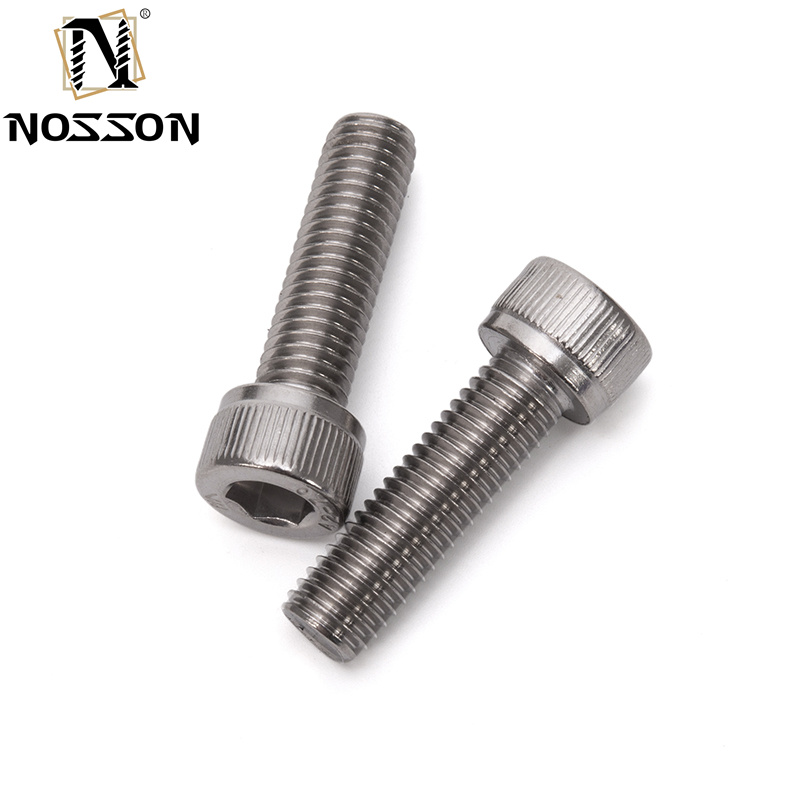 Stainless Steel M3 14mm Inner Hexagonal Screws Full Thread DlN912 Cup Head Socket Hex Bolts Metric Measurement Plain Finish