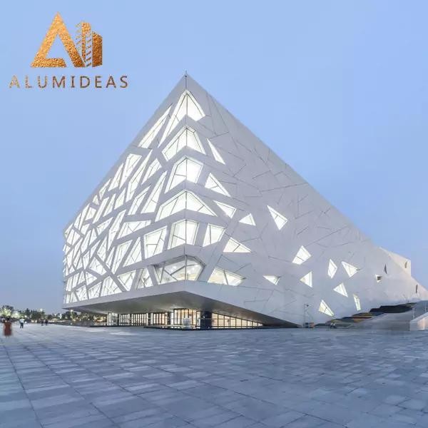 Aluminum panels exterior