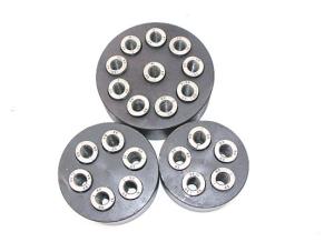 Steel Multi Strand Post Tension Anchor Round Anchor Head For Concrete Slab Anchor