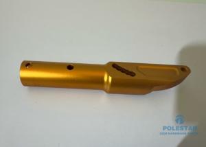 Powder Coating Brass Cnc Machining Carved Retro Patterned Door Handle Oem