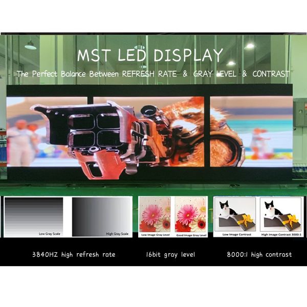 640x480 Flexible LED Video Screen Wall Mounted For Indoor Advertising