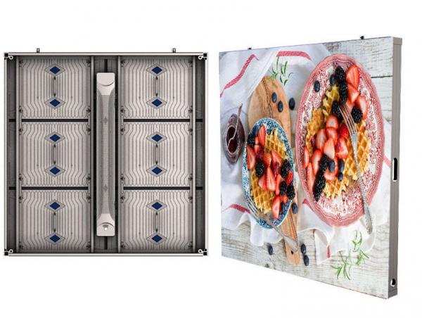 Quality P5mm Outdoor LED Advertising Billboard SMD2727 ETL Steel Cabinet for sale