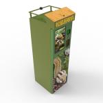Fun Squirrel Recycling Vending Machine Cutomerized Bottle Recycle Machine