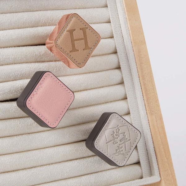 Quality Custom Leather Car Air Freshener Personalised Sustainable for sale