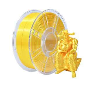 High Strength3d Printing Filament PLA Plus Toughness Enhanced Silk Yellow Gold 3D Printer Filament