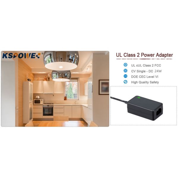 UL Class2 Class Two Power Supply Constant Voltage DC Jack 5.5mm LED Lamp 24W 48V