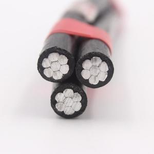China Triplex Overhead Insulated Cable Low Voltage Overhead Power Lines wholesale