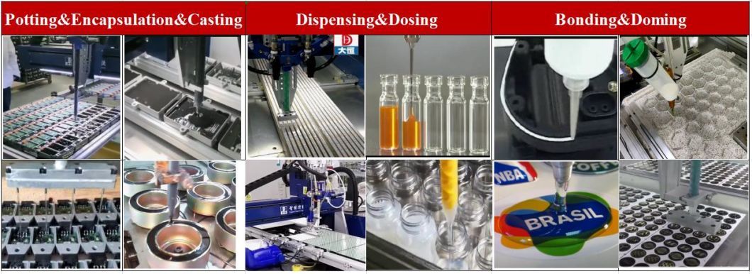 Potting Two Parts Silicone Compound Machine for Lamp Devices/Power Supplies