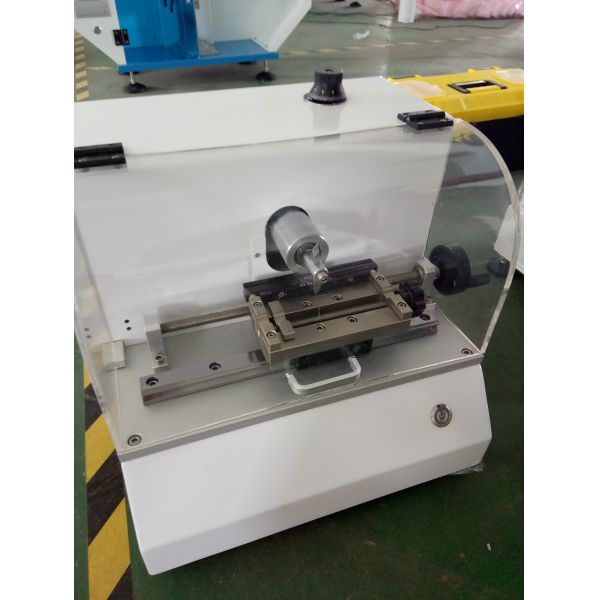 Electric IZOD Impact Specimen Notch Rubber / Plastic Samples-making Machine