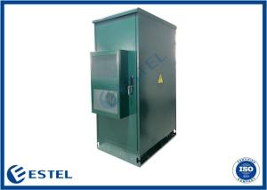 China 2kW Cooling Capacity IP55 Outdoor Electrical Cabinets Double Doors Maintenance wholesale