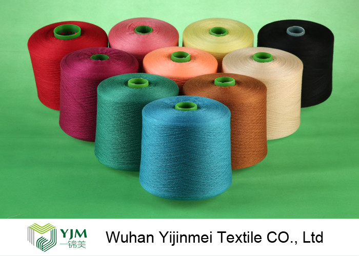 Pure White TFO Plastic Cone Spun Polyester Sewing Thread 20s / 2 Packing By PP Bag