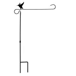 Lifelike Custom Polyester Flag Decorative Garden Flags With Pole