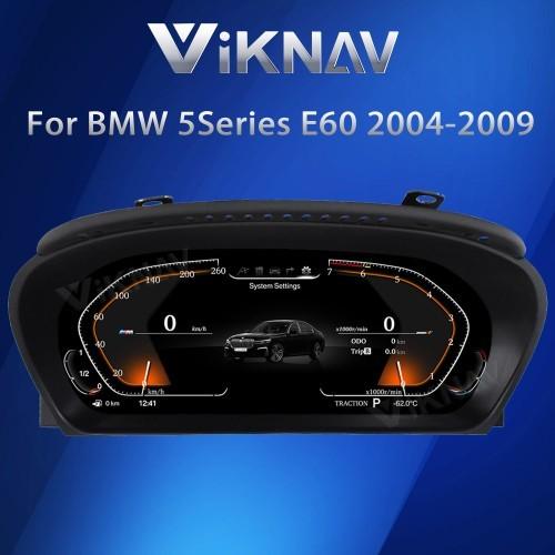Quality VIKNAV 12.3" Instrument Cluster for BMW 5 Series E60/E61/E63/E64 2004-2009 for sale