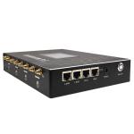 Multi Link Black Network Bonding Router 4G 5G WiFi With 4 SIM Card