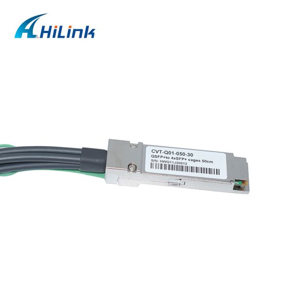 LC Duplex WDM Fiber Optic Extender 40GBase QSFP+ To 4x10G SFP+ Adapter Module