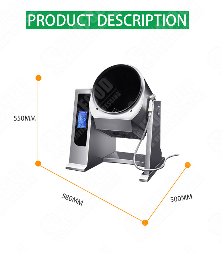 Hot sales Fried Rice Noodles Machine Food Cooking Machine For Restaurant Food Robot Cooker Electric Stir Fry Machine