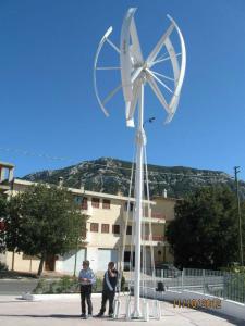 5KW vertical axis wind turbine