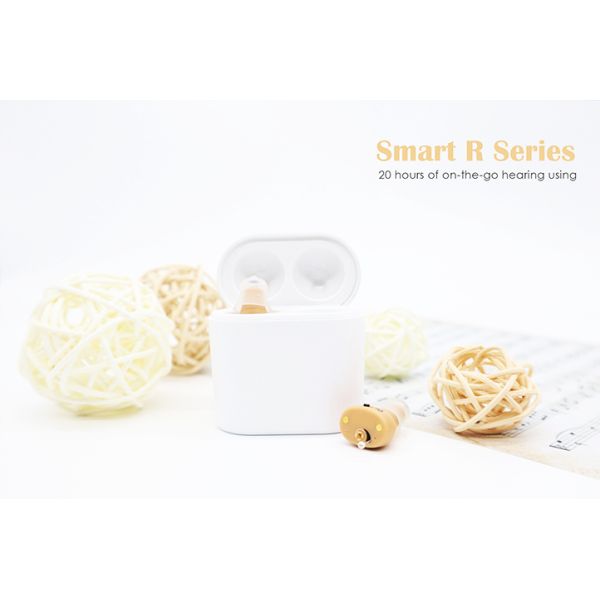 NiMH Rechargeable Mini Invisible Hearing Aids BTE Micro Behind The Ear Hearing Aid