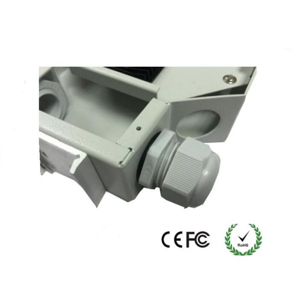 DIN Rail Fiber Optic Distribution Box 12 Fibers Inside Wall Mounted Cabinets