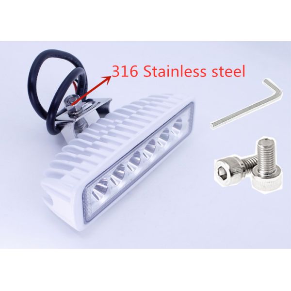 White Blue Dual Color Marine LED Spreader Light for boat IP66 Waterproof Aluminum