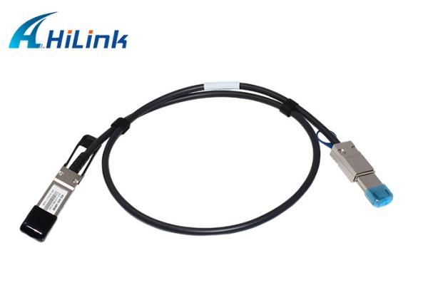 Quality SAS Connector DAC Copper Cable 4X 8808 1M 40G SFP 1m Length for sale