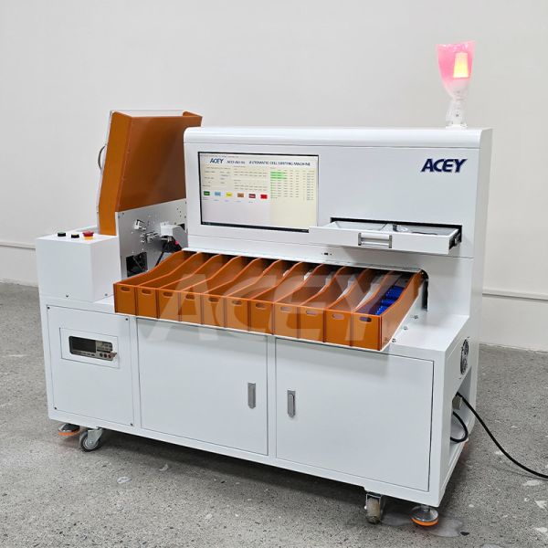 Automatic Cylindrical Battery OCV IR Sorting Machine For 18650 21700 26650 32700