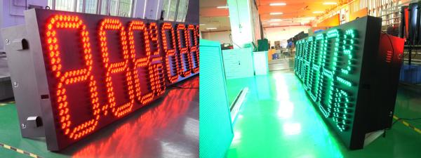 Quality Pixel Tube Led Gas Price Signs 60inch Express Projector Led Oil Price Display Screen for sale