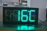 Outdoor Led Time And Temperature Display With 8" -722" Panel Size And High