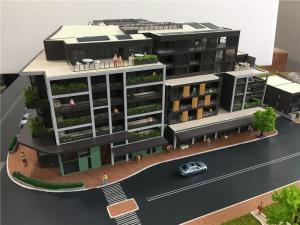 China 3D Modern House Model , Miniature Architectural Models With Led Light wholesale